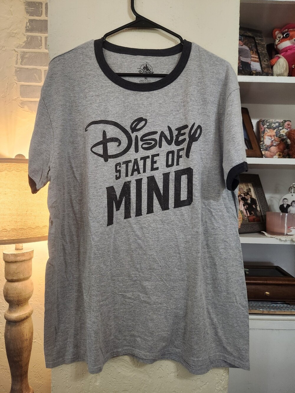 Disney Parks "Disney State Of Mind" Short Sleeve T-shirt Size Xl